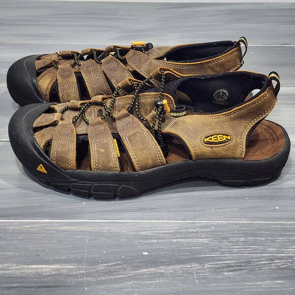 KEEN Men's Newport Sandals Closed Toe Durable Leather Water Sandals Size 13 - Picture 3 of 10
